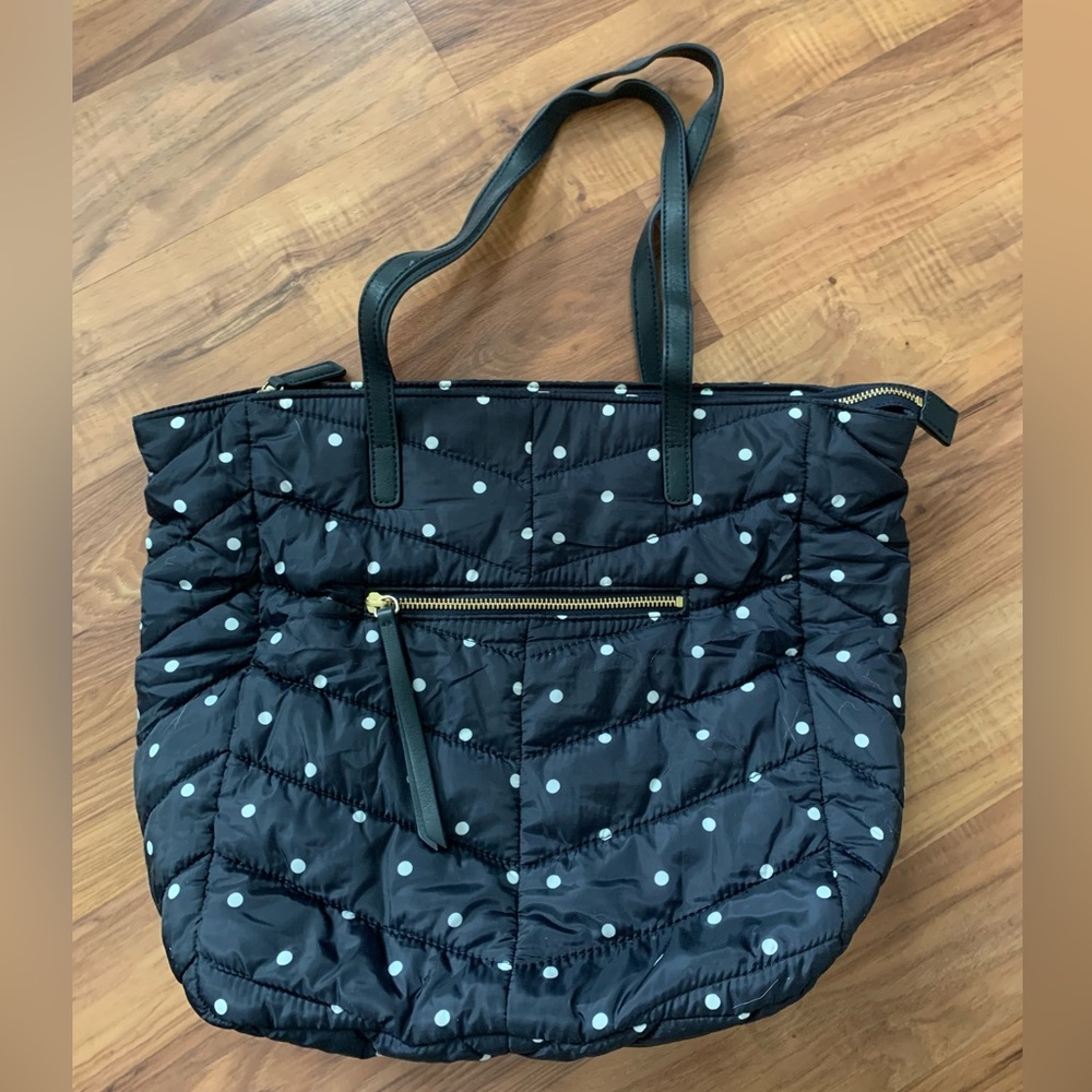 NWOT Talbots navy handbag